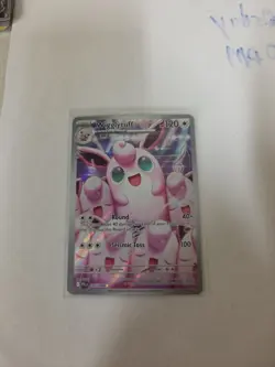 Pokemon TCG Wigglytuff 105/094 Illustration Rare Phantasmal Flames Free Shippin - Image 1