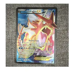 Pokemon Gyarados EX Full Art Holo Breakpoint 114/122 Ultra Rare 180 HP 2016 - Image 1