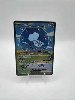 Pokemon Mew ex 232/091 Paldean Fates Special Illustration Rare Bubble Mew - Image 1