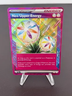 Neo Upper Energy 162/162 Temporal Forces Ace Spec Pokemon TCG - Image 1
