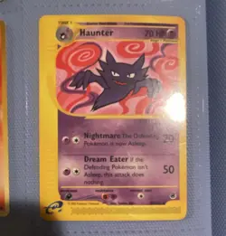 Pokemon TCG Haunter 080/165 Expedition Base Set Uncommon 70 HP Stage 1 Regular - Image 1