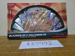 Pokemon TCG: Blaziken Ex & Volcanion Ex Premium Collection (Amazon Exclusive) - Image 1