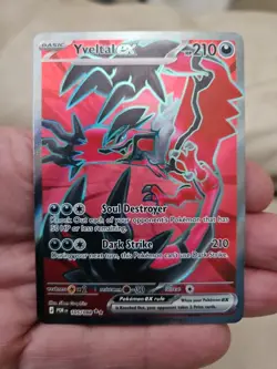 Yveltal ex 105/088 - Full Art Ultra Rare - Pokemon TCG: Perfect Order - NM - Image 1