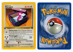 Pokemon TCG Team Rocket Porygon 48 Card No Holo Italian - Image 1