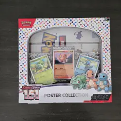 Pokemon TCG Scarlet & Violet 151 Poster Collection Box NEW IN HAND - Image 2