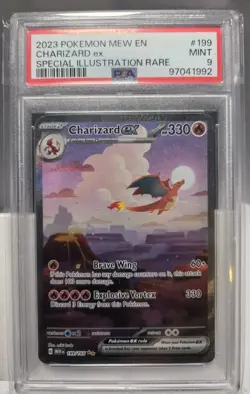 2023 POKEMON 151 #199 CHARIZARD EX SPECIAL ILLUSTRATION RARE PSA 9 MINT - Image 1