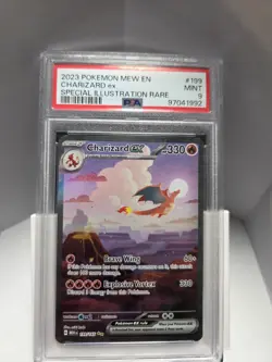 2023 POKEMON 151 #199 CHARIZARD EX SPECIAL ILLUSTRATION RARE PSA 9 MINT - Image 5