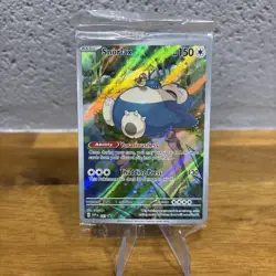 2023 Pokemon TCG Snorlax SVP 051 Illustration Rare 151 Promo Sealed Holo - Image 1