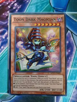 YUGIOH TOON DARK MAGICIAN MP17-EN083 1ST ED NM SUPER - Image 1