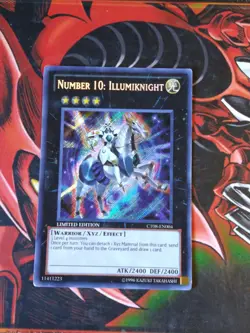 Number 10: Illumiknight - CT08-EN004 Secret Rare Limited Edition Yugioh MP - Image 1
