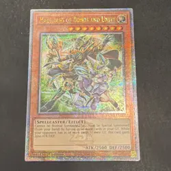 Yugioh Magicians of Bonds and Unity DUNE Quarter Century Secret Rare - Image 1