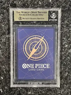 Monkey.D.Luffy (118) OP11-118 A Fist of Divine Speed Foil BGS 9.5 Sec - Image 2