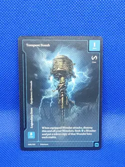 Wonders of the First Tempest Bomb Mythic Rare Existence - Image 1