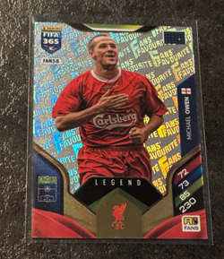 Fifa 365 Adrenalyn XL 2026 Trading Card FAN58 - Michael Owen - Legend - Image 1