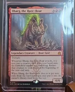 Ilharg, the Raze-Boar Ravnica Remastered MTG Regular Near Mint - Image 3