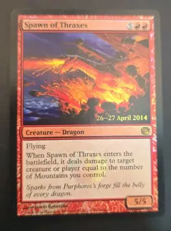Spawn of Thraxes Prerelease Cards Foil - Image 1