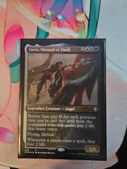 Liesa, Shroud of Dusk (Foil Etched) - MTG Commander Legends - Image 1