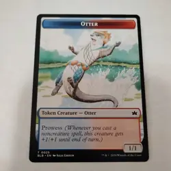 Otter Token #25 Bloomburrow BLB Magic MTG - Image 1