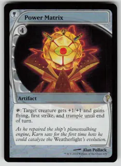 Power Matrix (Future Sight) Rare Mystery Booster 2 229 MTG Near Mint 2024 - Image 1