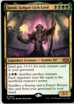 Jarad, Golgari Lich Lord 293 Mythic Commander: Tarkir: Dragonstorm Near Mint - Image 2