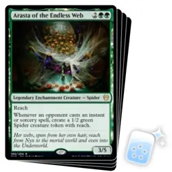 ARASTA OF THE ENDLESS WEB X4 Theros Beyond Death THB Magic MTG MINT CARD - Image 1