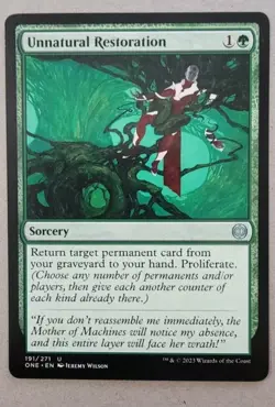 Unnatural Restoration Phyrexia: All Will Be One Regular - Image 1