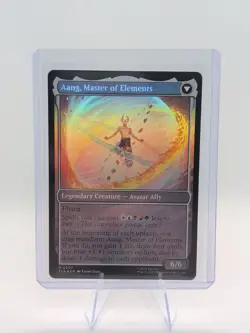 MTG Avatar The Last Airbender Avatar Aang 0207 Foil - Image 2
