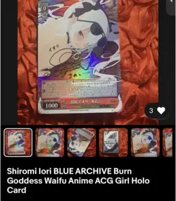 SPECIAL ORDER BABES 5 Hot Waifu Anime Holo Special Card - Image 3