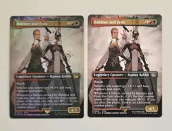 2x Balthier and Fran (Borderless) *foil & regular - Final Fantasy - MTG - NM - Image 1