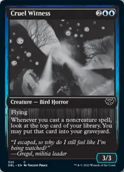 Cruel Witness - Near Mint MTG Innistrad: Double Feature - Image 1