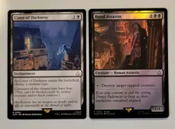 Cover of Darkness & Royal Asssassin *foil promo - Assassins Ceeed - MTG - Image 1