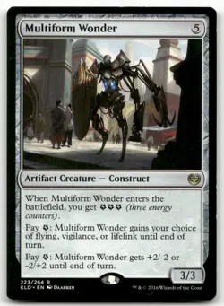 Multiform Wonder - Kaladesh MTG Moderately Played - Image 1