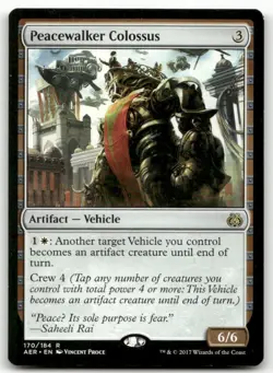 Peacewalker Colossus - Aether Revolt MTG Lightly Played - Image 1