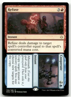 Refuse Cooperate - Hour of Devastation MTG Lightly Played - Image 1