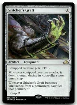 Stitcher's Graft - Eldritch Moon MTG Lightly Played - Image 1
