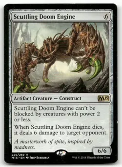 Scuttling Doom Engine - Magic 2015 M15 MTG Lightly Played - Image 1