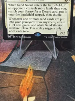 MTG Sand Scout x1- -Outlaws Thunder Junction Cmdr-Near Mint Free Shipping! - Image 3