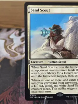 MTG Sand Scout x1- -Outlaws Thunder Junction Cmdr-Near Mint Free Shipping! - Image 5