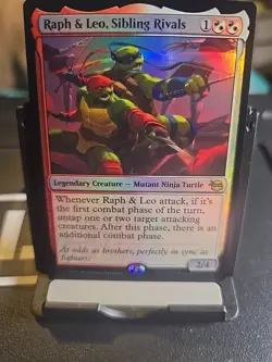 Raph & Leo, Sibling Rivals Teenage Mutant Ninja Turtles Foil - Image 1