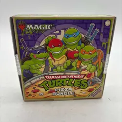 MTG Pizza Bundle Teenage Mutant Ninja Turtles TMT New Sealed Magic the Gathering - Image 1