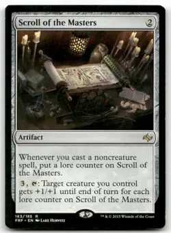 Scroll of the Masters - Fate Reforged MTG Lightly Played - Image 1