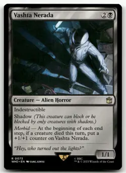 Vashta Nerada #73 (NM) Doctor Who WHO Magic MTG - Image 1