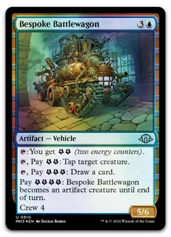 Bespoke Battlewagon (Ripple Foil) #510 (NM) Modern Horizons 3 MH3 Magic MTG - Image 1