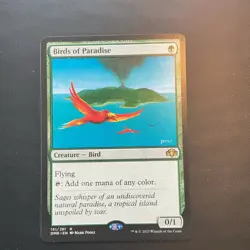 Wizards of the Coast Birds of Paradise Green Creature Rare Dominaria Remastered… - Image 1