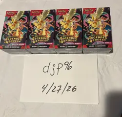 4x Sealed - Pokemon Center Ascended Heroes Booster Bundle - Image 1