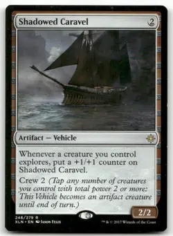 Shadowed Caravel - Ixalan MTG Lightly Played - Image 1