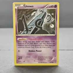 Pokemon Unknown Card 30/98 XY Ancient Origins - Image 2