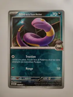 Carte Pokemon - Abo de la Team Rocket Reverse 112/182 - Rivalites Destinees EV10 - Image 1