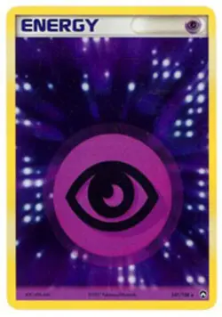 1x Psychic Energy - 107/108 - Rare Holo Damaged Pokemon EX - Power Keepers - Image 1
