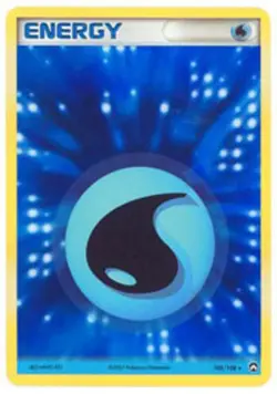 1x Water Energy - 105/108 - Rare Holo Heavily Played Pokemon EX - Power Keepers - Image 1